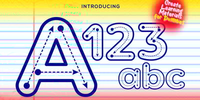 BIG Alphabet Tracing