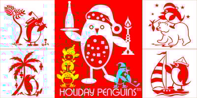 Holiday Penguins