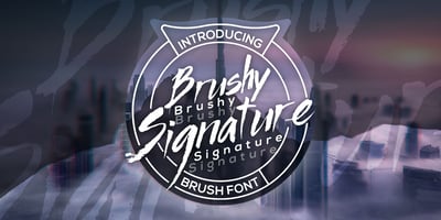 Brushy Signature