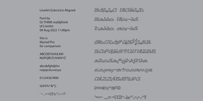 Line Art Eclectrice Aligned