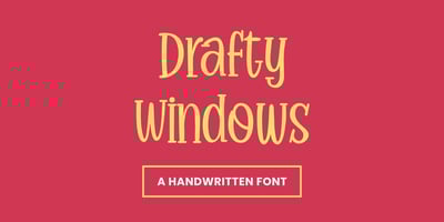 Drafty Windows