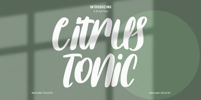 Citrus Tonic