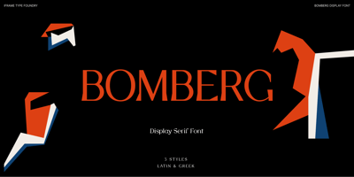 Bomberg Display Serif