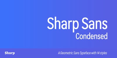 Sharp Sans Condensed