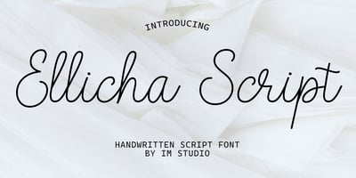 Ellicha Script