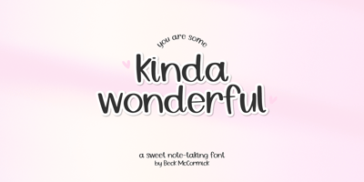 Kinda Wonderful Sans