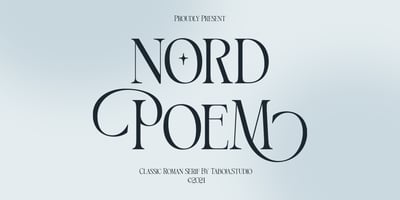 TBJ Nord Poem Roman Serif