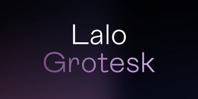Lalo Grotesk