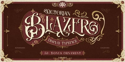 BTD Blazer Typeface
