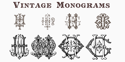 Vintage Monograms
