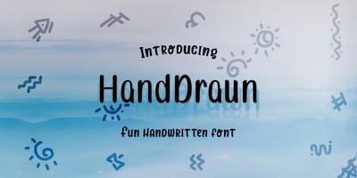 Hand draun