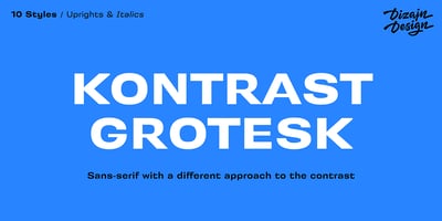 Kontrast Grotesk