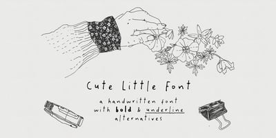 Cute Little Font