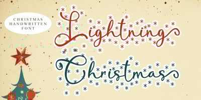 Lightning Christmas