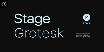 Stage Grotesk