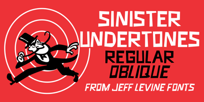 Sinister Undertones JNL