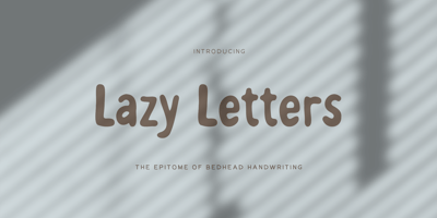 Lazy Letters