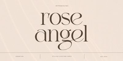 Rose Angel Modern Serif