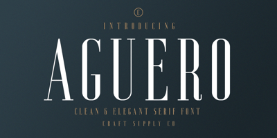 Aguero Serif