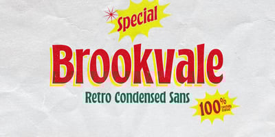 Brookvale Retro Condensed