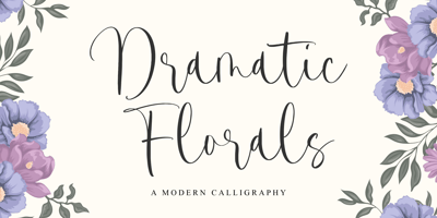 Dramatic Florals