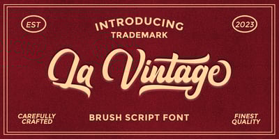 La Vintage Script