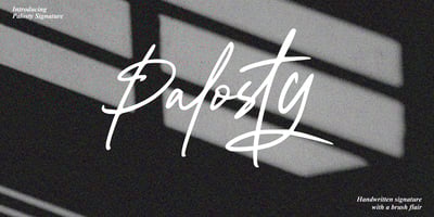 Palosty Signature