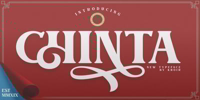 Chinta Retro Font