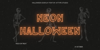 Neon Halloween