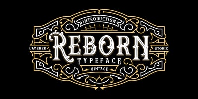 Reborn Typeface