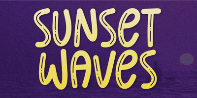 Sunset Waves