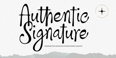 Authentic Signature