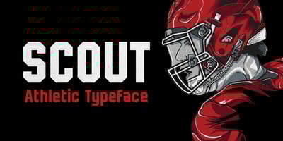 Scout Athletic Typeface