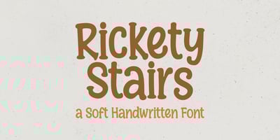 Rickety Stairs