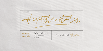 Heydista Notes
