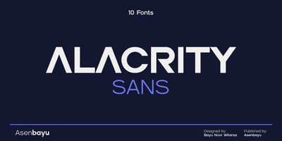 Alacrity Sans