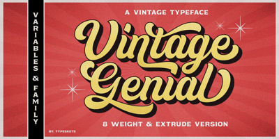 Vintage Genial Variables