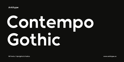 Contempo Gothic