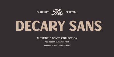 Decary Sans