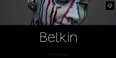 Belkin Display Typeface