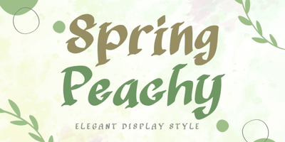 Spring Peachy