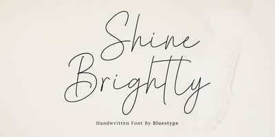 Shine Brightly