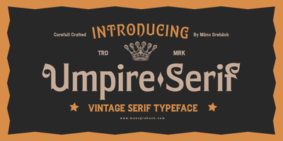 Umpire Serif