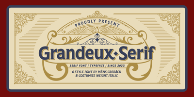 Grandeux Serif