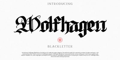 Wolfhagen Blackletter