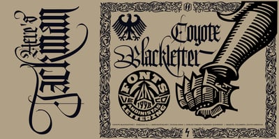 Coyote Blackletter
