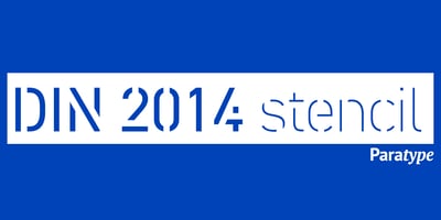 DIN 2014 Stencil
