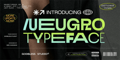 Neugro Typeface