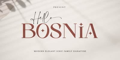 Hello Bosnia Serif