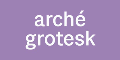 CF Arche Grotesk